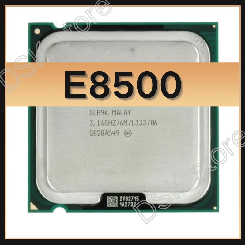 Core 2 Duo E8500 Processor SLB9K SLAPK 3.16GHz 6MB 1333MHz Socket 775 cpu 4.8 37 R
