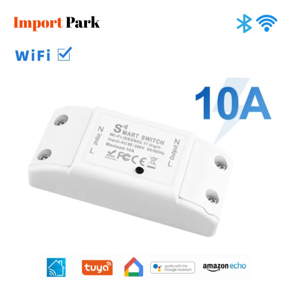 Smart Wifi Switch Breaker Smart Switch Voice Control Wifi Switch Mobile Phone App Remote Control work like sonoff wifi switch