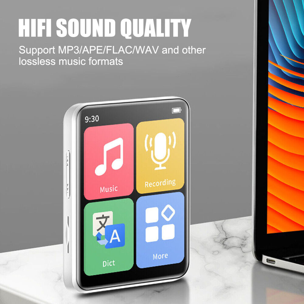 Intelligence Built-in D2 Bluetooth MP3 touch screen MP4 MP3 Player Bluetooth 5.0 Touch Screen Sport Lossless HIFI Music FM Radio. 