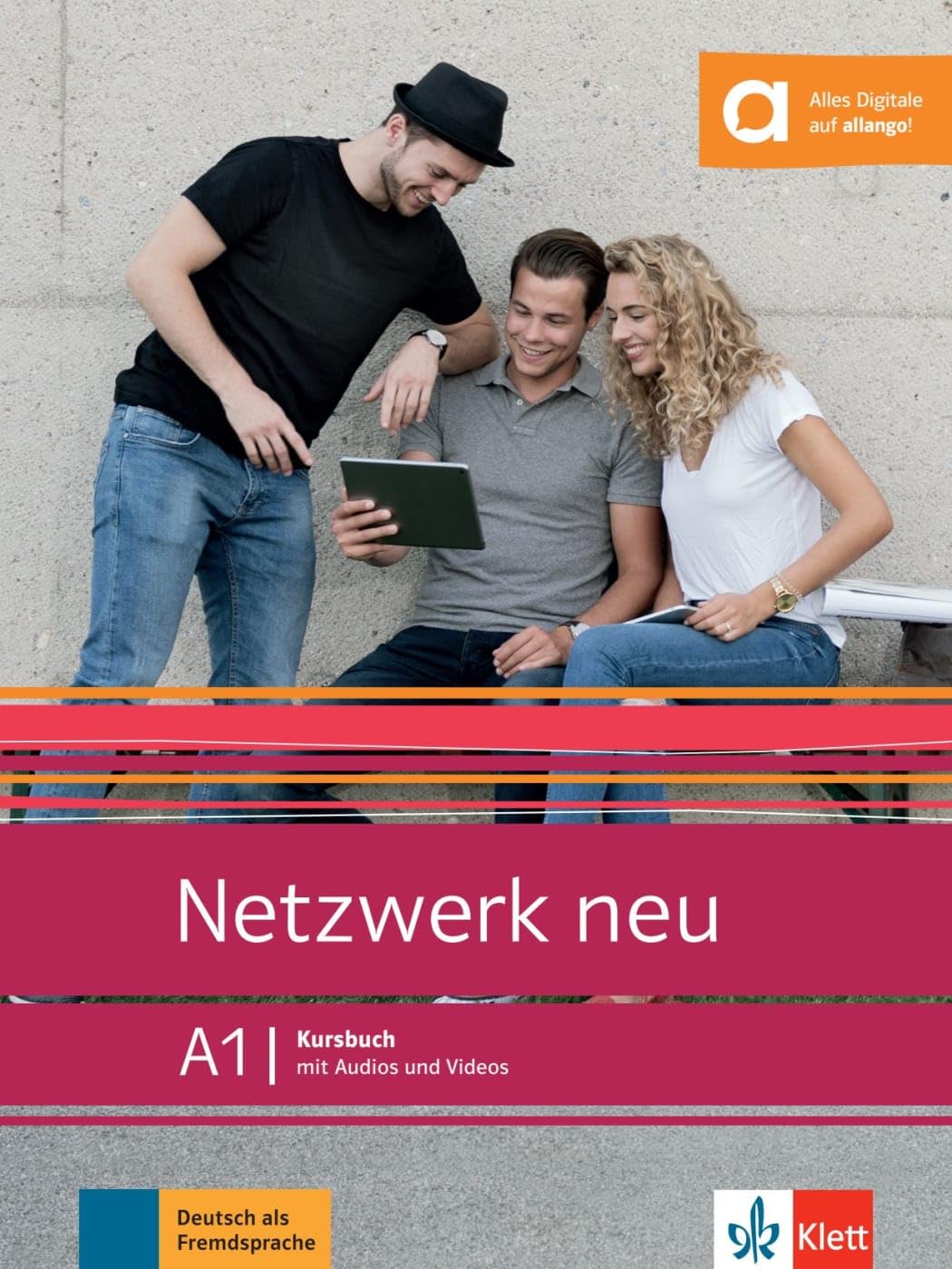 Netzwerk neu A1 (Kursbuch, GLOSSAR & UBUNGSBUCH) By  Stefanie Dengler (Multicolor). 