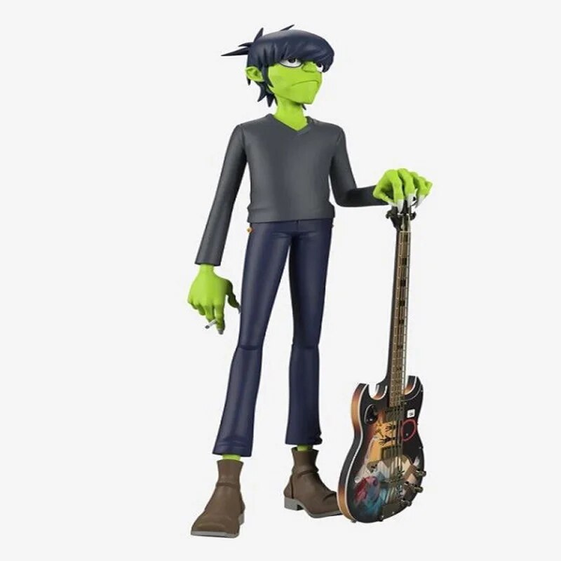 Rock Band Gorillaz Action Figure Resin Simulation Indie Station Member Collection Virtual Band 2D Noodle Murdoc Russel Model Toy. 