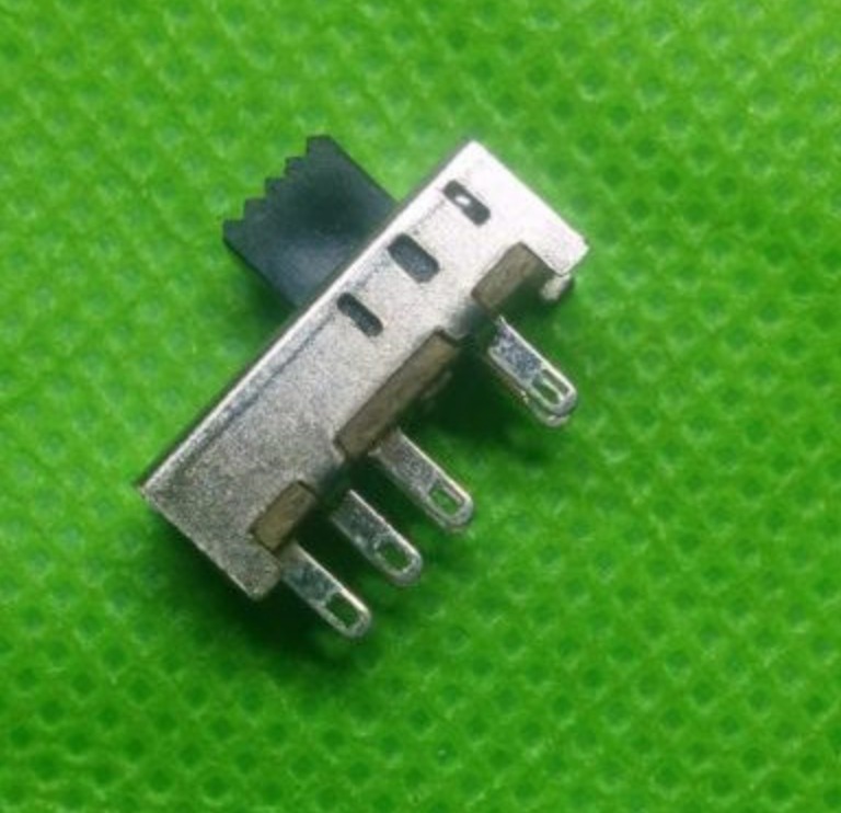 5Pcs- 8 Pin Slide Switches DPDT Slide Switch 3 Position Switch 8 Pin Panel Mount Switches For Electronics Projects. 