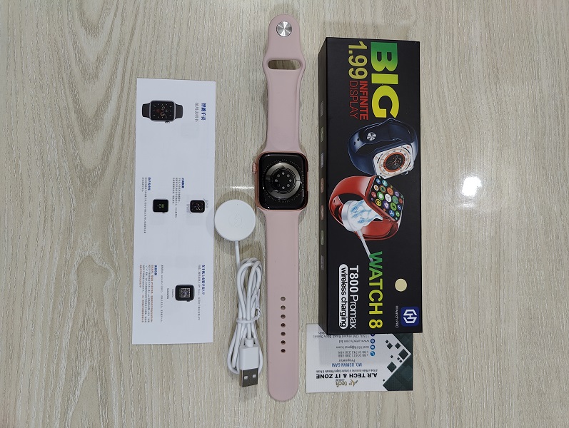 T800 Pro Max Smartwatch 1.99 Display Watch 8. 