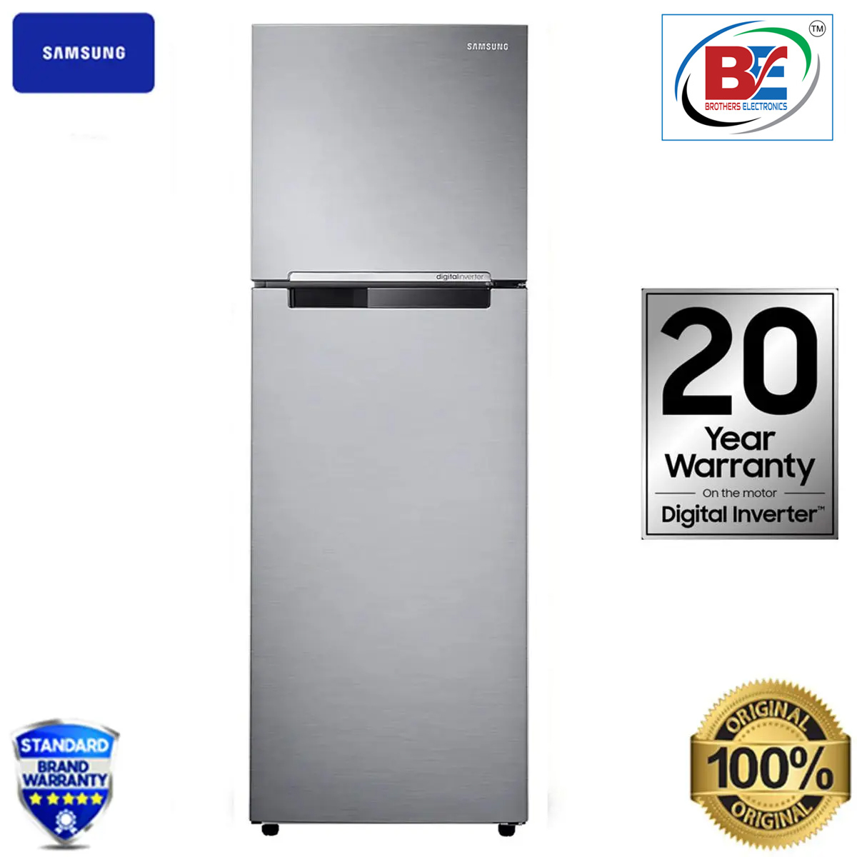 Samsung Mono Cooling Refrigerator Model-RT29HAR9DS8/D3 Capacity-275 L