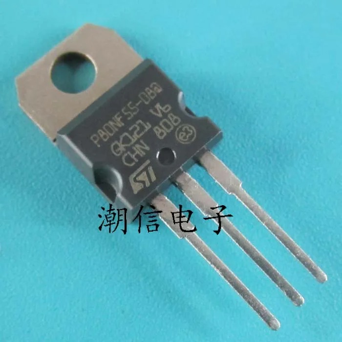 5_PCS Original High Quality P80NF55-08 STP80NF55-08