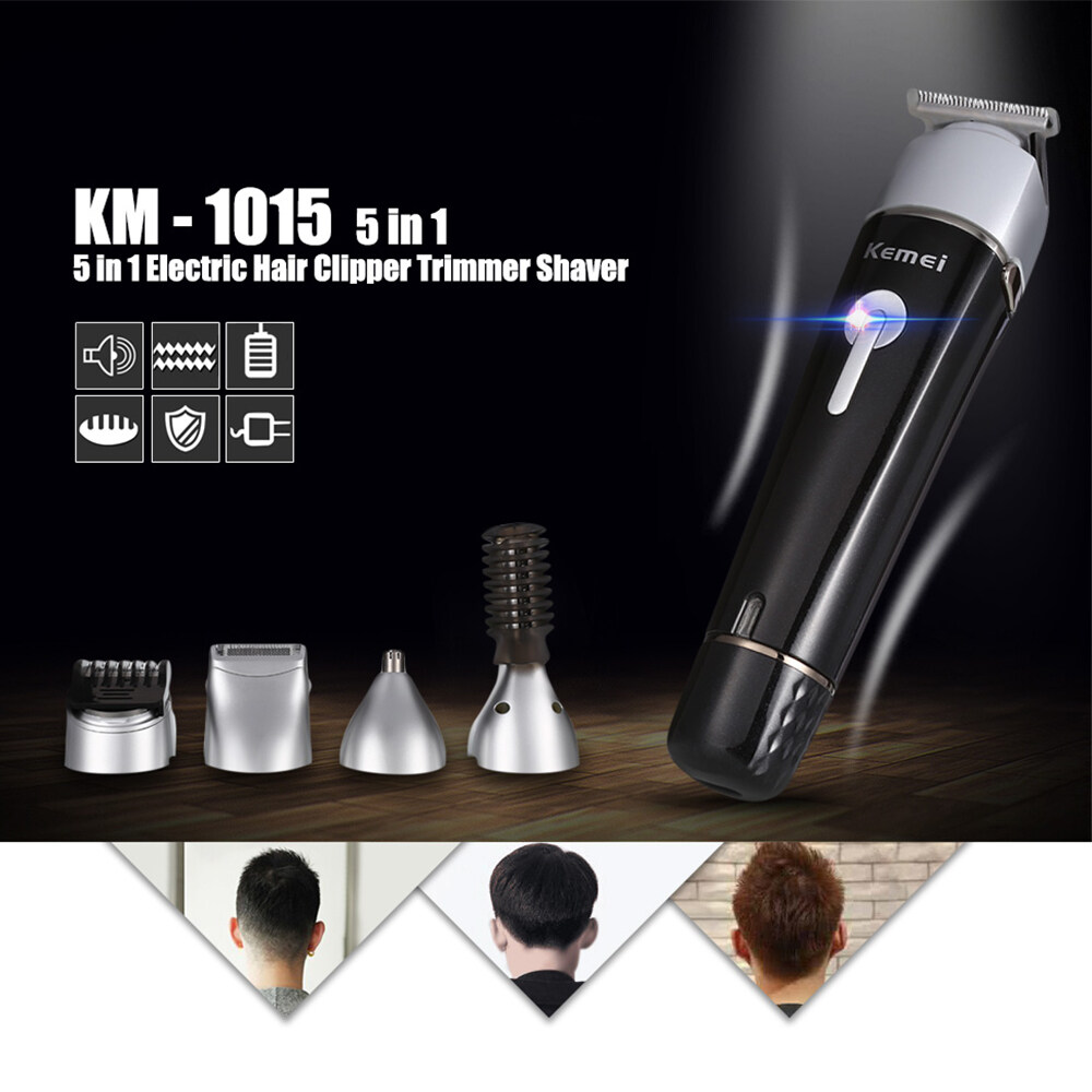 Kemei KM-1015 Professional 10 in 1 Super Grooming Kit Shaver Trimmer for Men-13.jpg