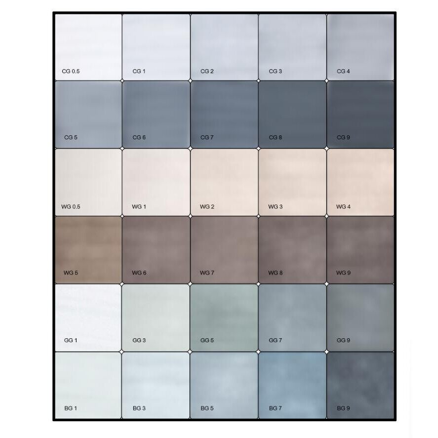TouchFive Marker Pen 6/12/30 Gray Colors Copic Marker Graphic Art Set. 