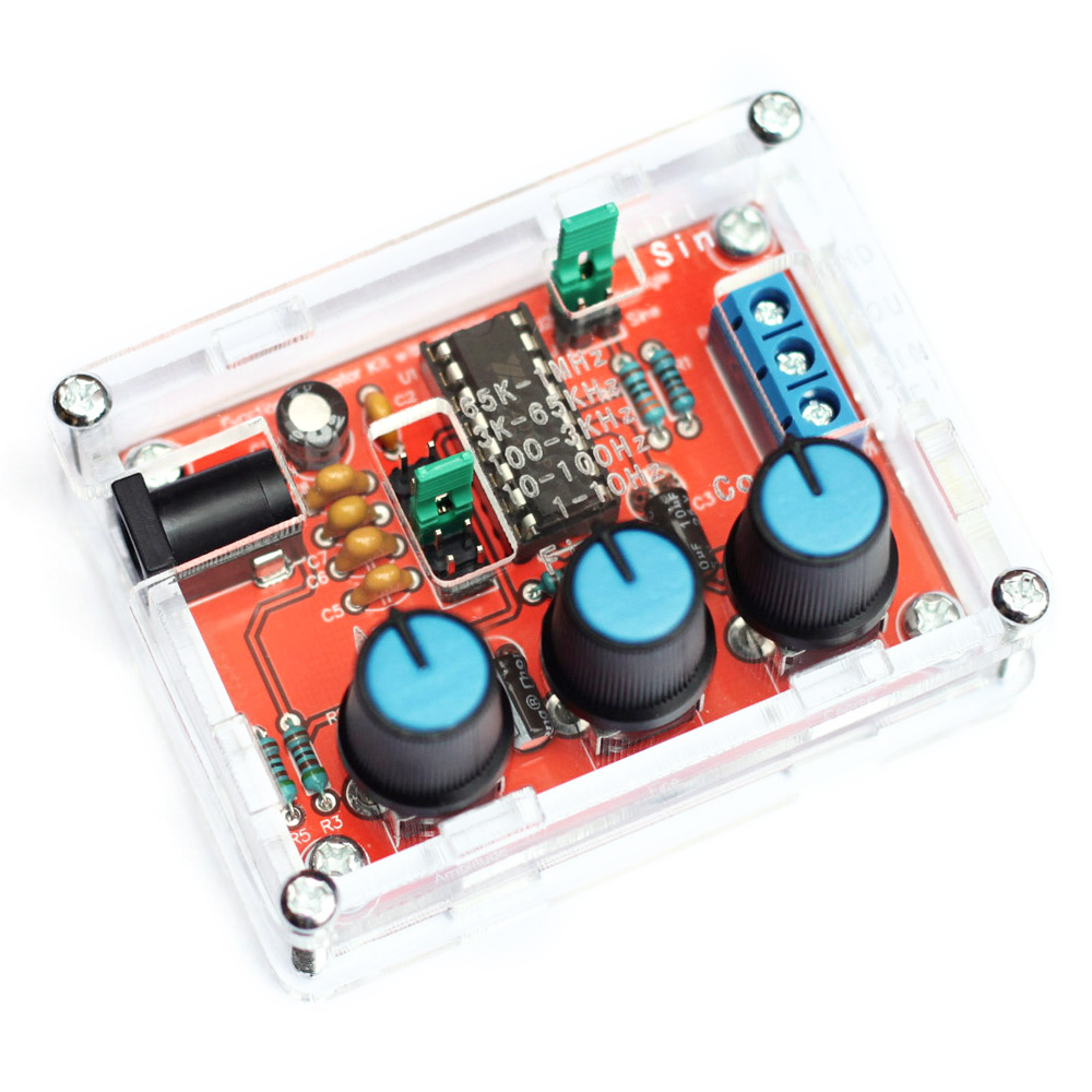 XR2206 DIY Signal Generator, Sine Triangle Square Wave, 1Hz