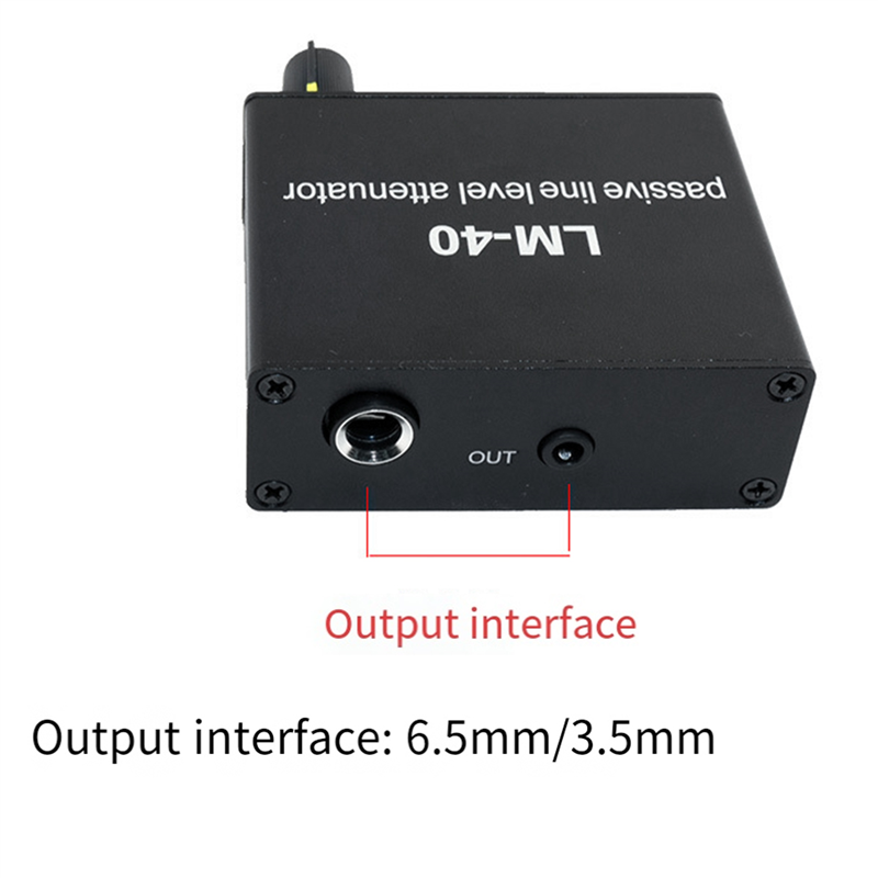 Audio Passive Attenuator,Line Output Signal Sound Card, Speaker, High Low Level Converter +6.5 Line. 