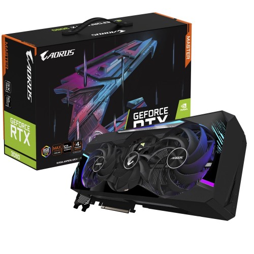 GIGABYTE AORUS GeForce GV-N3080AORUS M-12GD GDDR6X Graphics Card