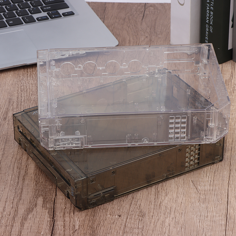 Black For Full Case Cover Housing Shell With Buttons For Wii Transparent Housing Shell Case For Wii Game Console Demoo. 