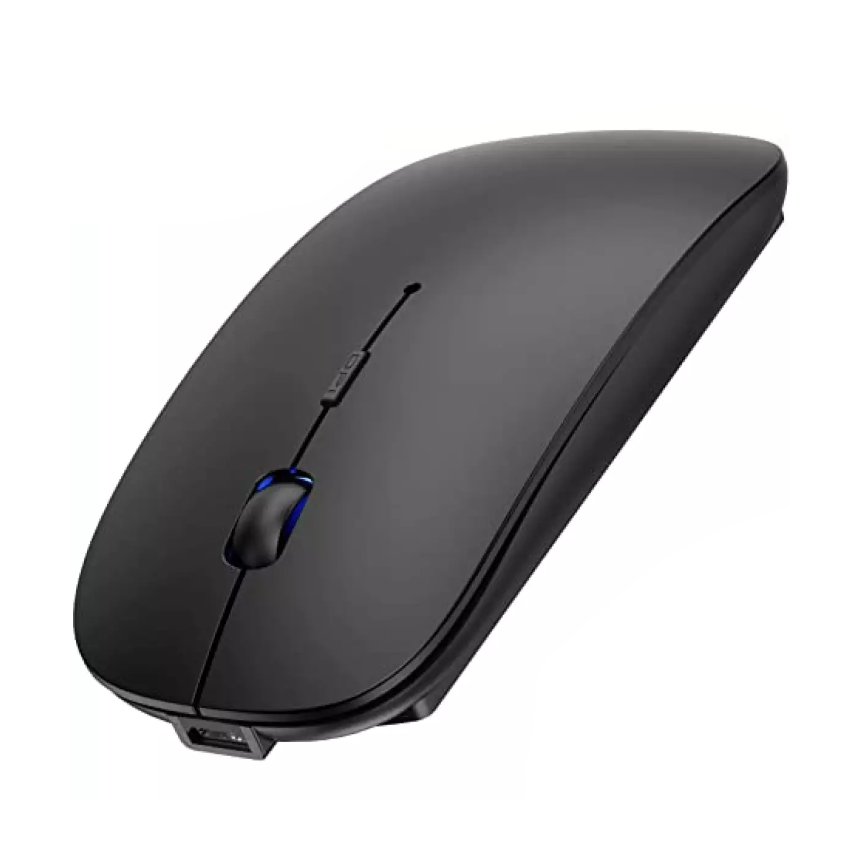 Rechargeable Wireless Optical Mouse, Wireless Computer Gamer 2.4GHz Mouse - Wireless Mouse. 
