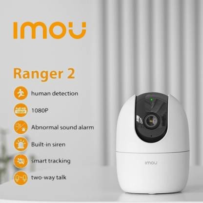Imou Ranger 2 - 3MP - 2K IP Camera with 360 Degree Coverage | 2 Year brand warranty by Imou. 