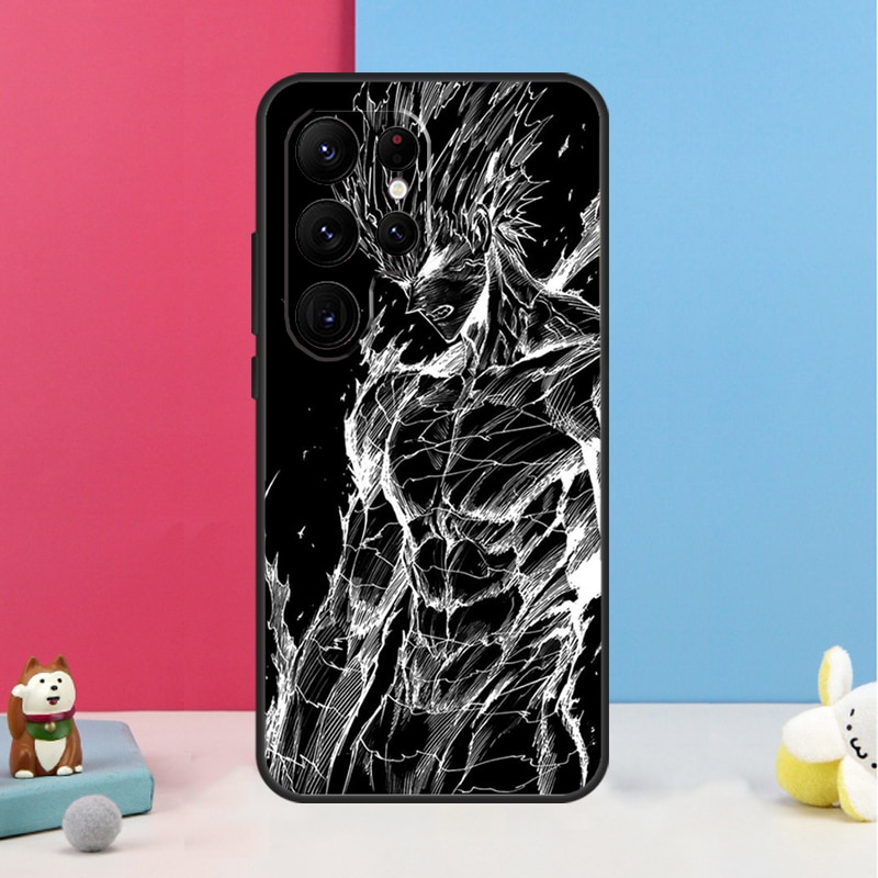 Garou One Punch Man Case For Samsung Galaxy S23 S22 Plus Ultra S21 S20 FE S8 S9 S10 Note10 Note 20 Ultra Cover. 