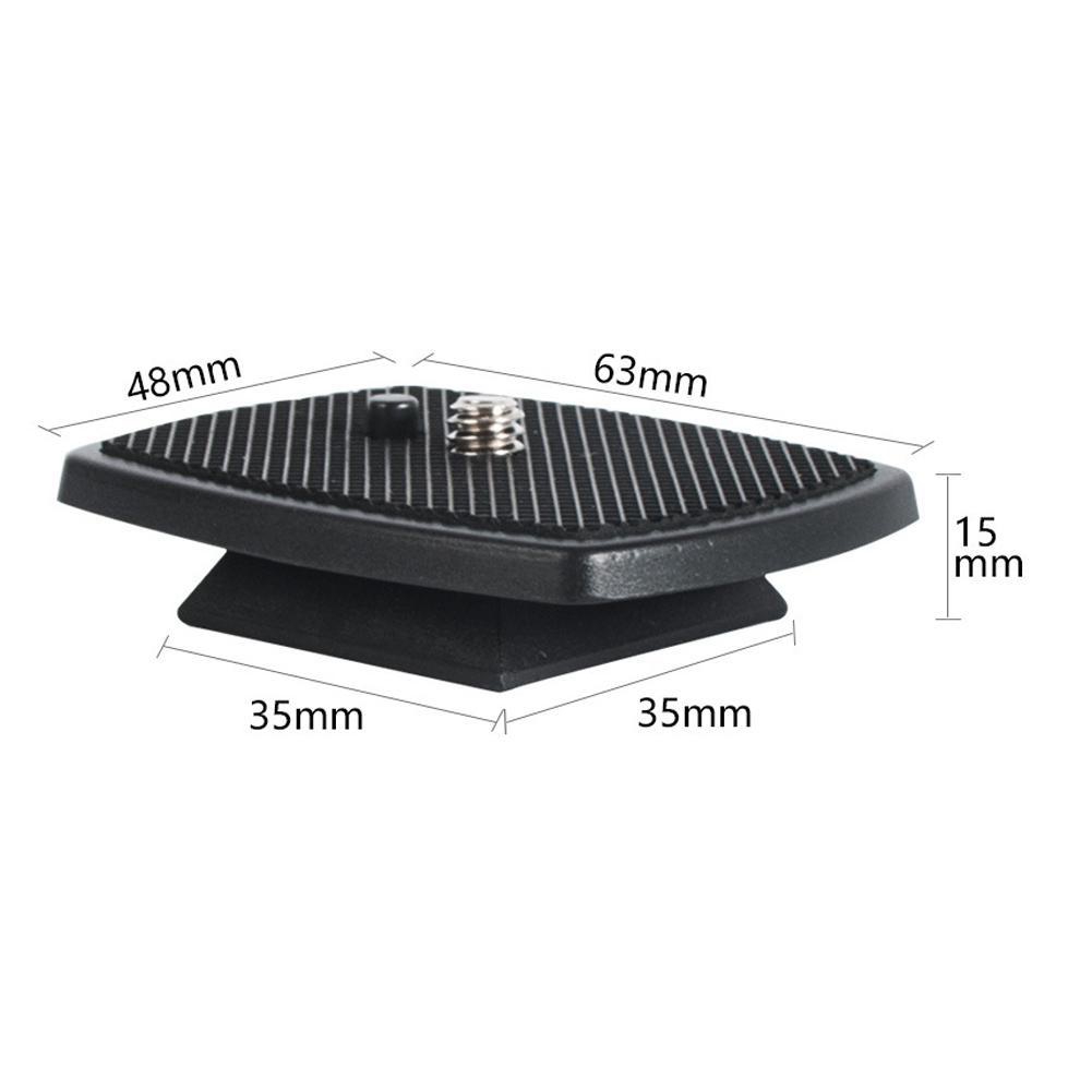 1 Pcs Mount Camera Tripod Head Tripod Quick Release Plate Dslr Camera Adapter Camera Base Plate for Three-Dimensional Tripod Head. 