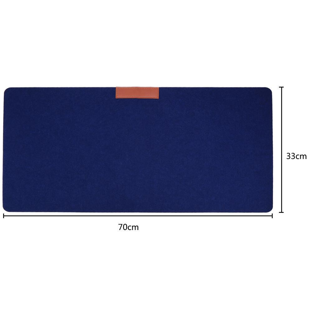 Vktech Office Computer Desk Mat Modern Table Wool Felt Laptop Cushion Desk Mat. 
