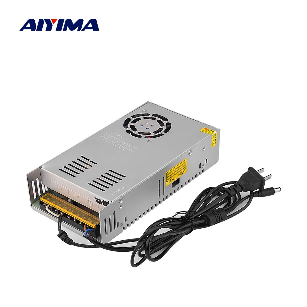 Amplifier DC 48V Switching Power Supply Transformer AC110V-220V to 48V 7.5A Source Adapter Driver for TPA3255 Amplifiers DIY - 220V EU Plug. 