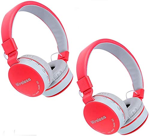 881 A Wireless Bluetooth Headphone with Fm and Sd Card Slot (Blue). 