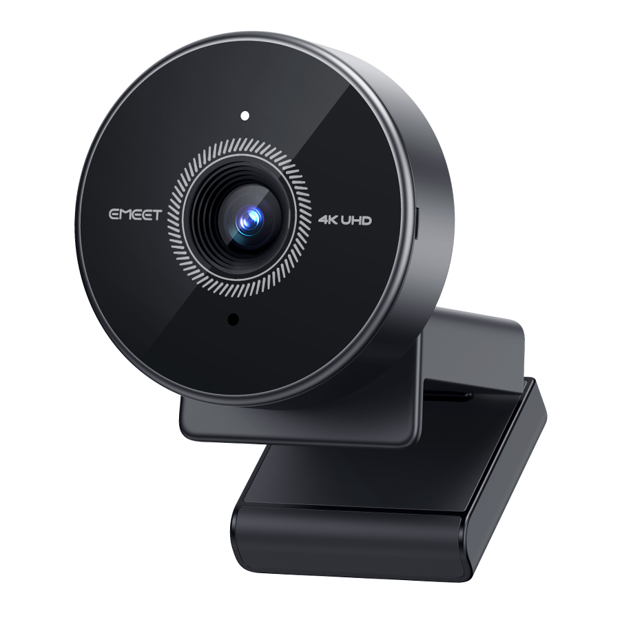 EMEET Webcam 4K Autofocus Web Camera 1080p 60fps 70°FOV Webcam for Computer Video Call Portable USB Camera for Business Meeting. 