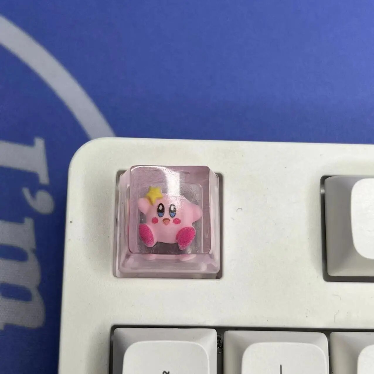 DIY Cartoon Anime Custom Keycap Bottom Backlit Keycap Cherry MX Mechanical Keyboard Keycap R4 High OEM Gift Pink Cute Keycap. 