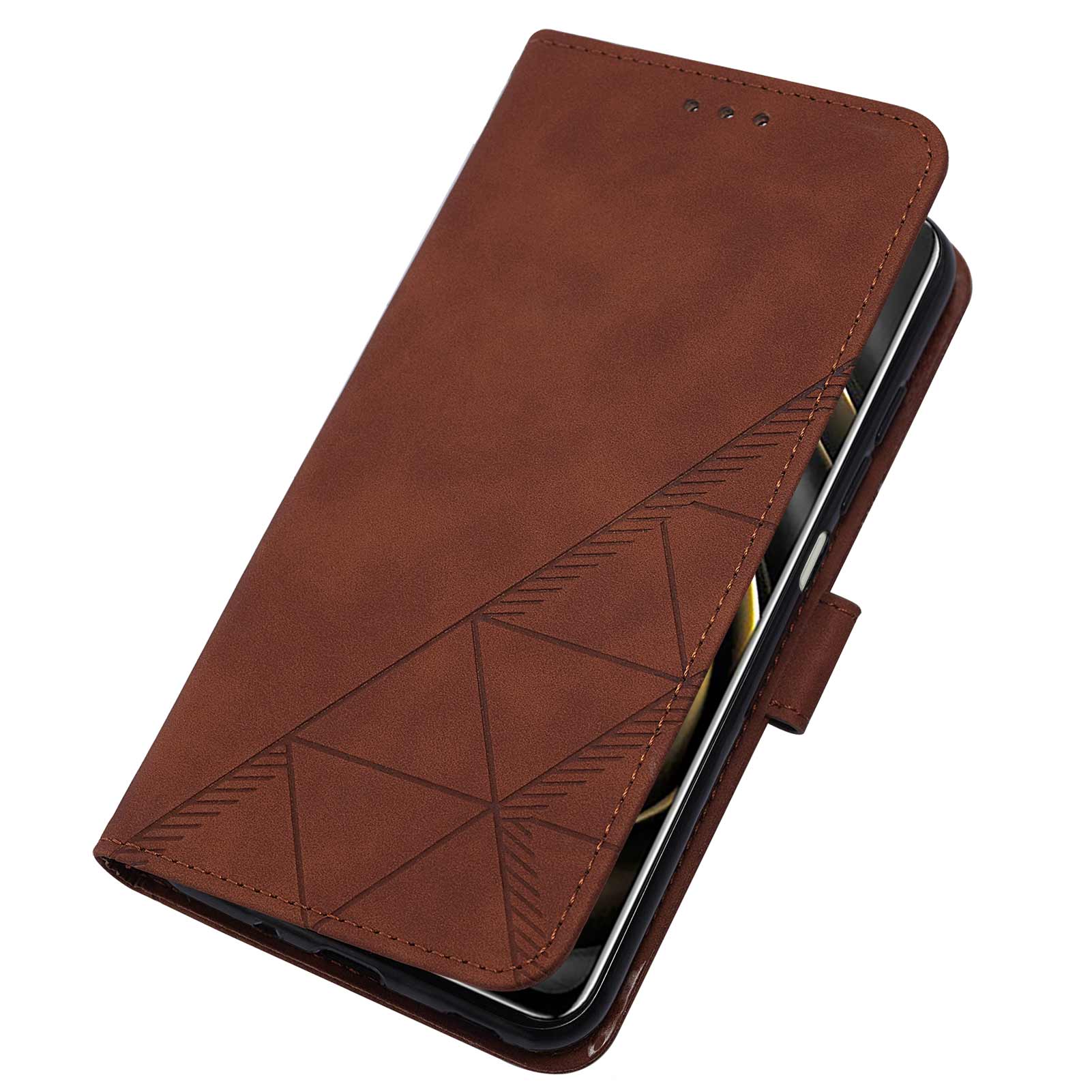 Business Phone Case For Xiaomi Poco M3 / Redmi 9T / 9 Power Case Skin Feeling PU Leather Flip Case With Card Slot Bracket Shockproof Design. 