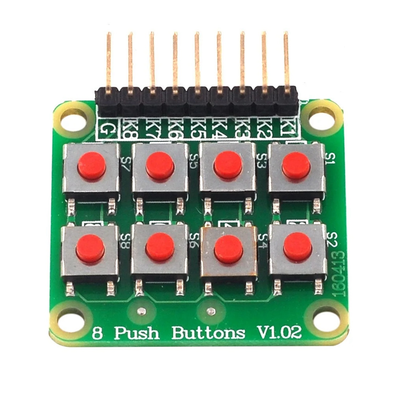 2x4 Keypad 4x2 Keypad 8 Push Buttons Key Board Matrix Keyboard Button. 