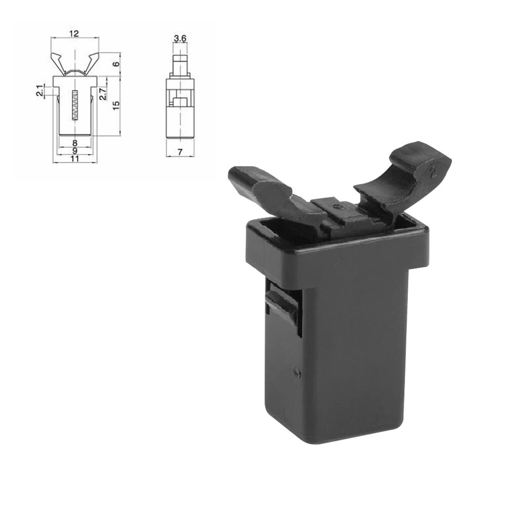 2x for Brabantia Replacement Catch Compatible Touch Lid Bin Clip Latch Spare Repair Lock Clip Replacement Lock Catch Waste Bin. 