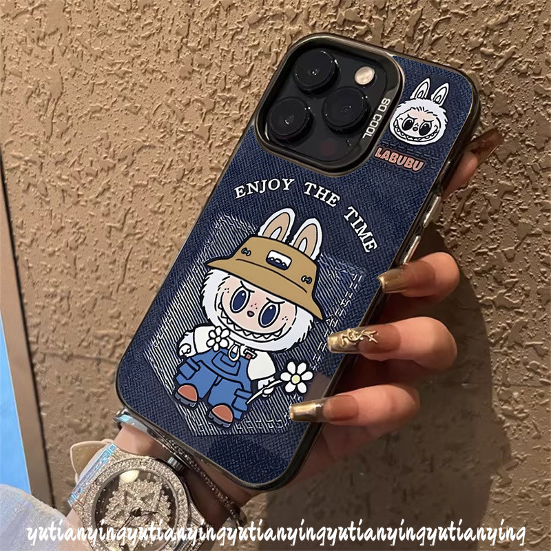 Cartoon Cool Labubu Case For Realme Note 60 50 C15 C55 C35 C63 C12 C67 C61 C11 C53 C65 C25 C21 C17 C21Y C31 C51s C33 C51 C30 C20A C20 9i 5s 7i 5 8i 5i 11 C25Y Narzo N63 Couple Case. 