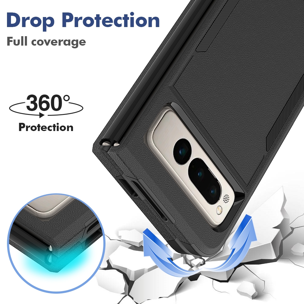 2 in 1 PC + TPU Phone Case For Google Pixel Fold. 