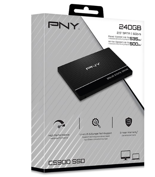 Pny Sde 240 Solid State Drive # Ssd7Cs900-240-Rb