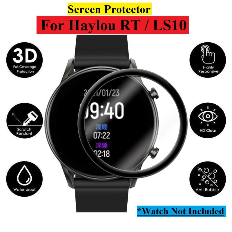 Haylou RT2 / LS10 SmartWatch 3D Curved Full Screen Tempered Glass