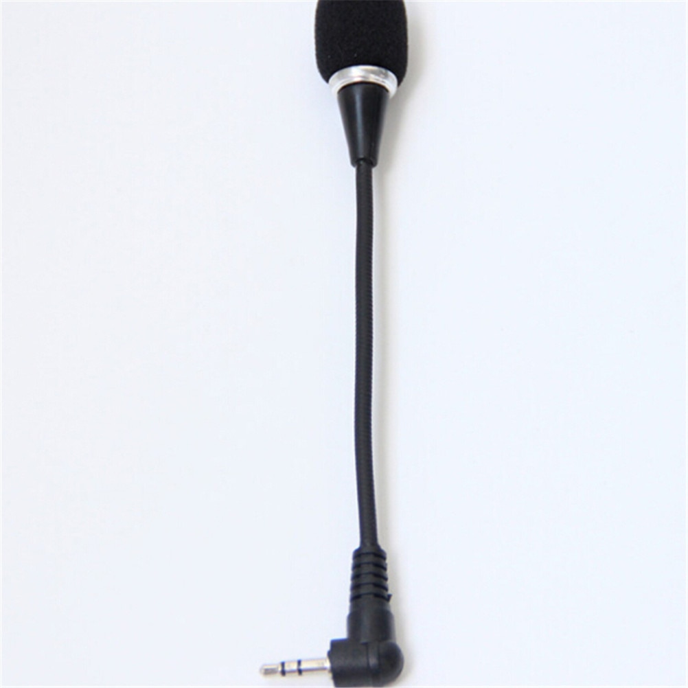 New Mini 3.5mm Jack Flexible Microphone Speaker Mic For PC Computer Laptop Notebook Condenser Microphone. 