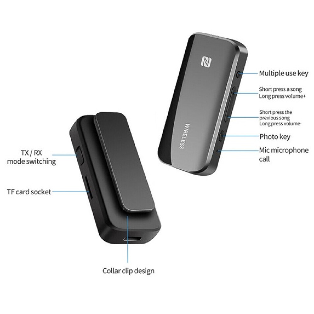 NFC Bluetooth 5.1 Receiver Transmitter Audio Receiver. 