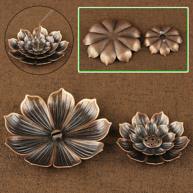 Incense Stick Holder Round Plate Insense Ash Catcher Joss Cone Insence