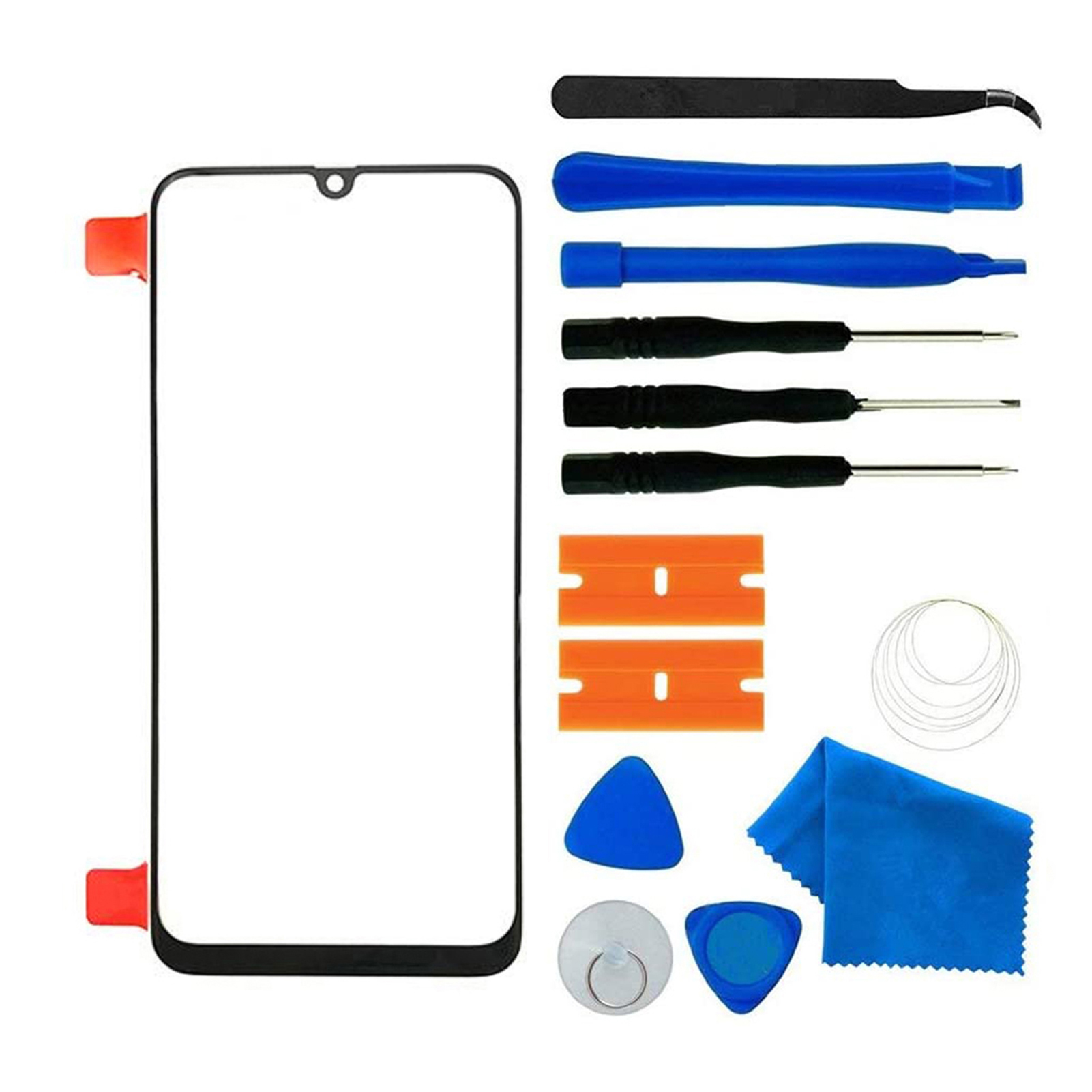 Outer Front Phone Touch Screen Replacement Tool Accessory for Samsung Galaxy A90. 