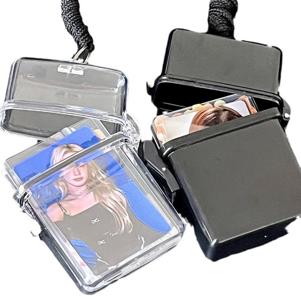 Photocards Box Photo Card Holder Card Case Box Album Case Container Storage Box Sealed Box. 
