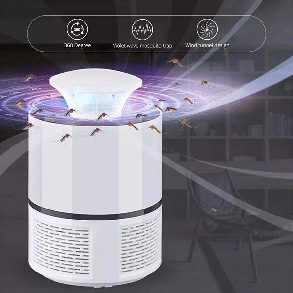 NOVA Mosquito Killing Lamp Mosquito Killer Trap Moth Fly Wasp LED Night Light Lamp Bug Insect Lights Killing Pest Zapper Repelled Black: NOVA