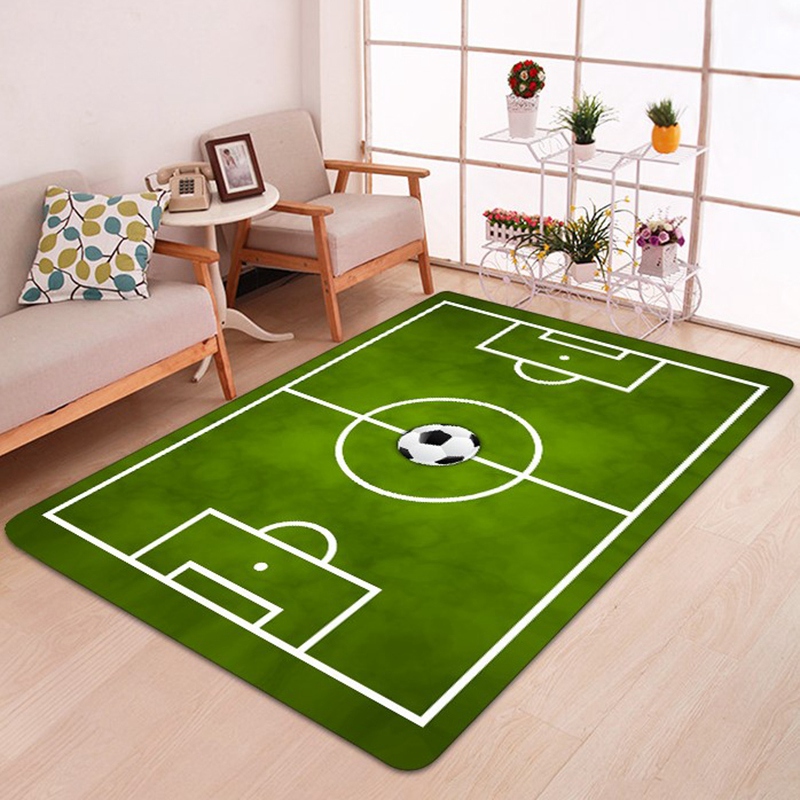 Sports Rug For Kids Room - Sport Basketball Rug Round Mat Area Floor ...