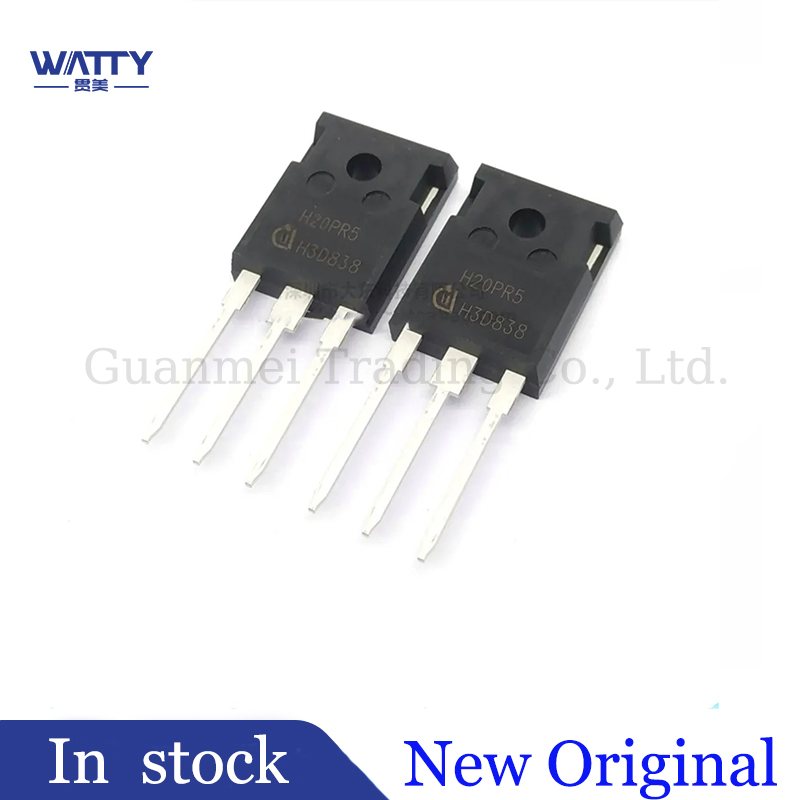 5Pcs/Lot H20PR5 40A 1350V TO-247 Induction Cooker IGBT Transistor. 