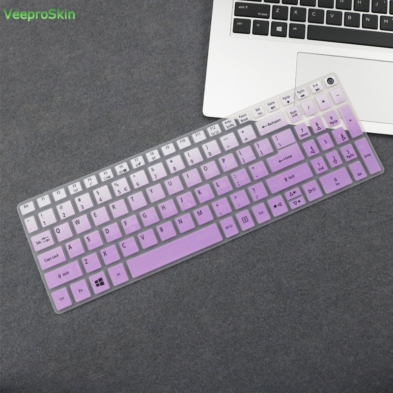 【happy one】Silicone skin Keyboard Cover for Acer Aspire E E5-574 G E5-575 (G) E5-576G /Aspire 3 A315 - 21 A315 - 31 A515-51G. 
