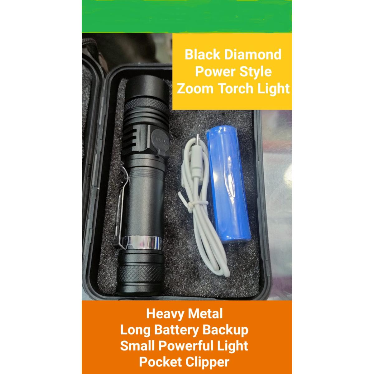 Torch Light for Long Shot Zoomable Powerful USB Rechargeable Waterproof LED Flashlight Torch T6 LED Hand Lamp 18650 Battery