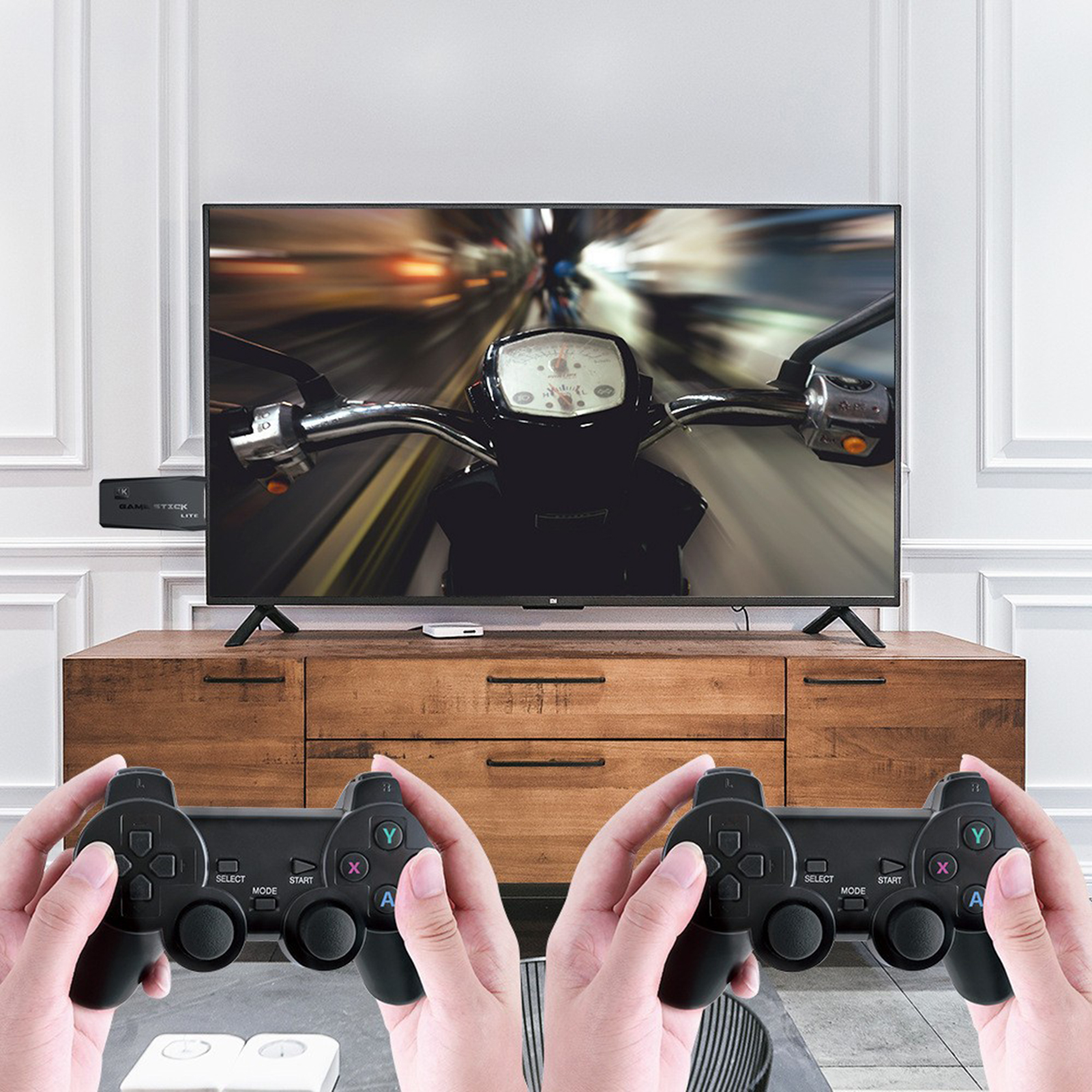 Wireless Game Console Retro Game Stick with 2.4ghz Wireless Controller 20000 Games Buyers' Favorite Retro Gaming Device. 