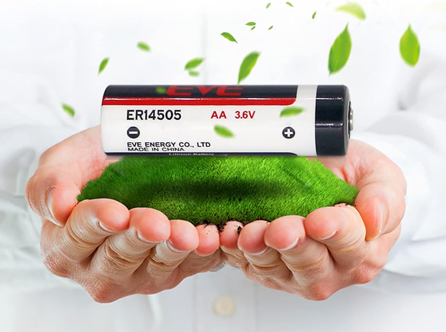 EVE ER14505 (Can be used instead of LS14500) 3.6V 2700mAh Lithium Li-SOCl2 AA Size Meter Battery - 1 Piece