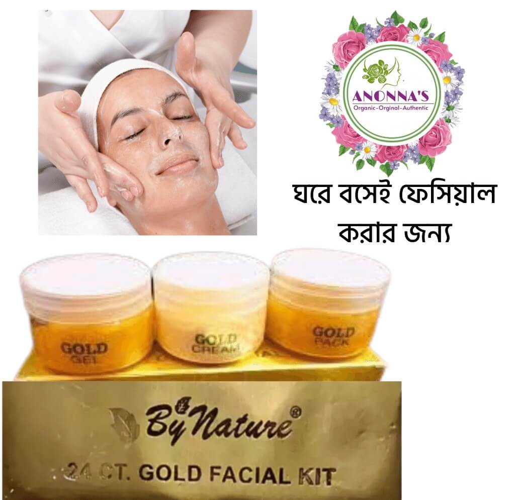 By Nature 24 CT GOLD FACIAL KIT – Anonnas