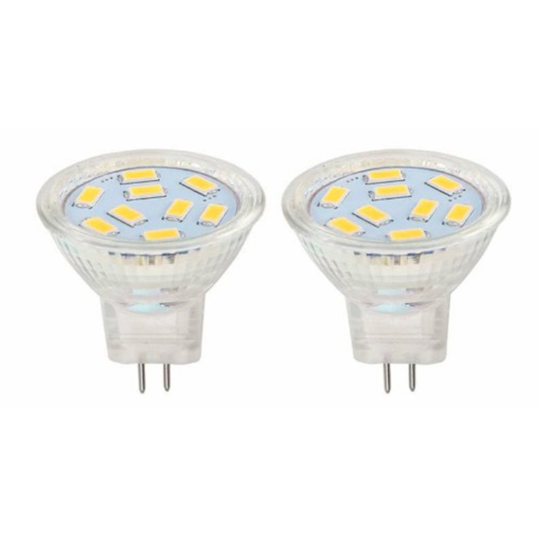 4Pcs Mr11 Led Bulb Warm White Spotlight Replace Halogen Light Low Consumption. 