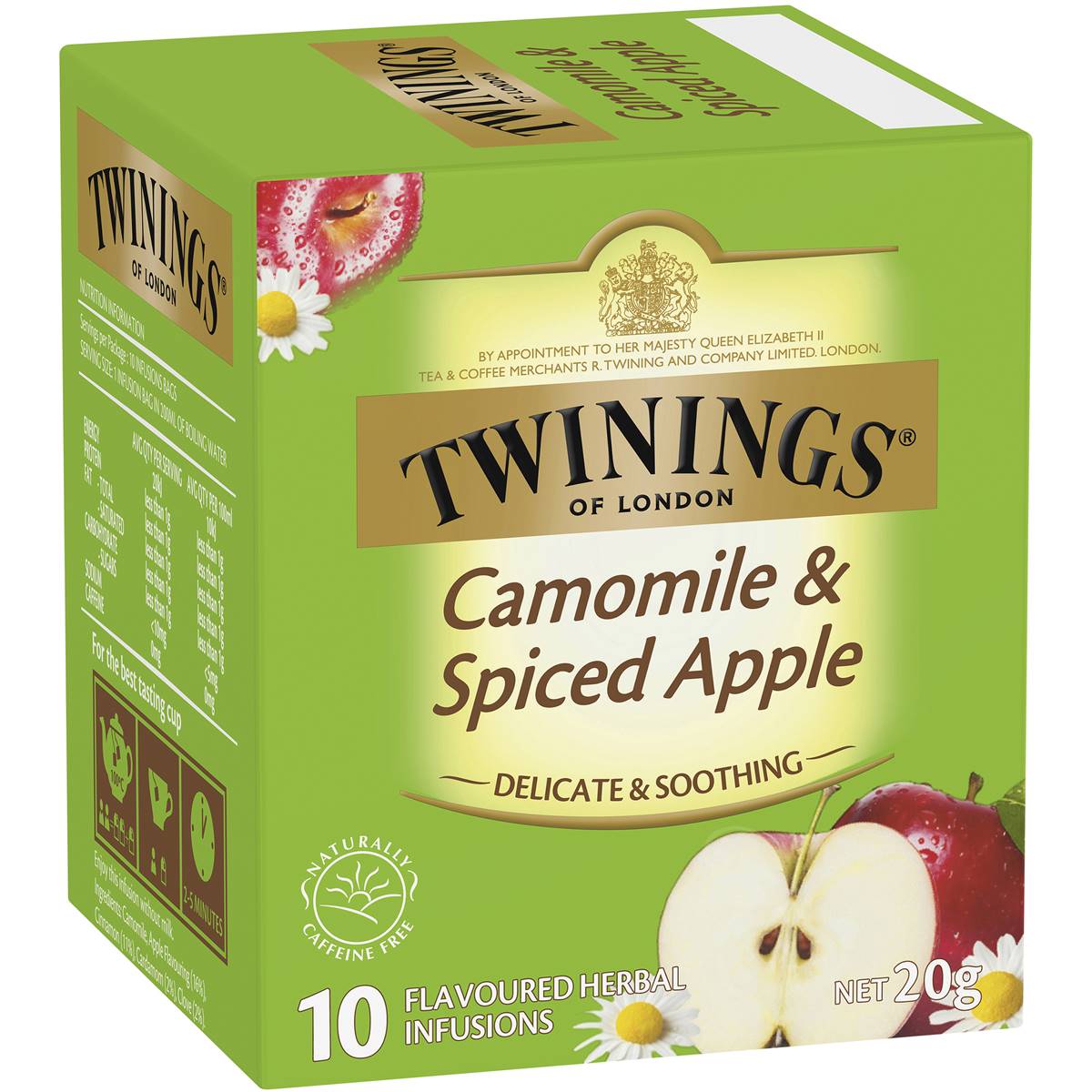 Camomile & Spiced Apple Tea Bags 10 Pack