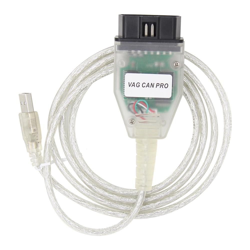 New VAG CAN PRO V5.5.1 with FTDI FT245RL VCP OBD2 Diagnostic Interface USB Cable Support Can Bus UDS K Line Works for AUDI/VW. 
