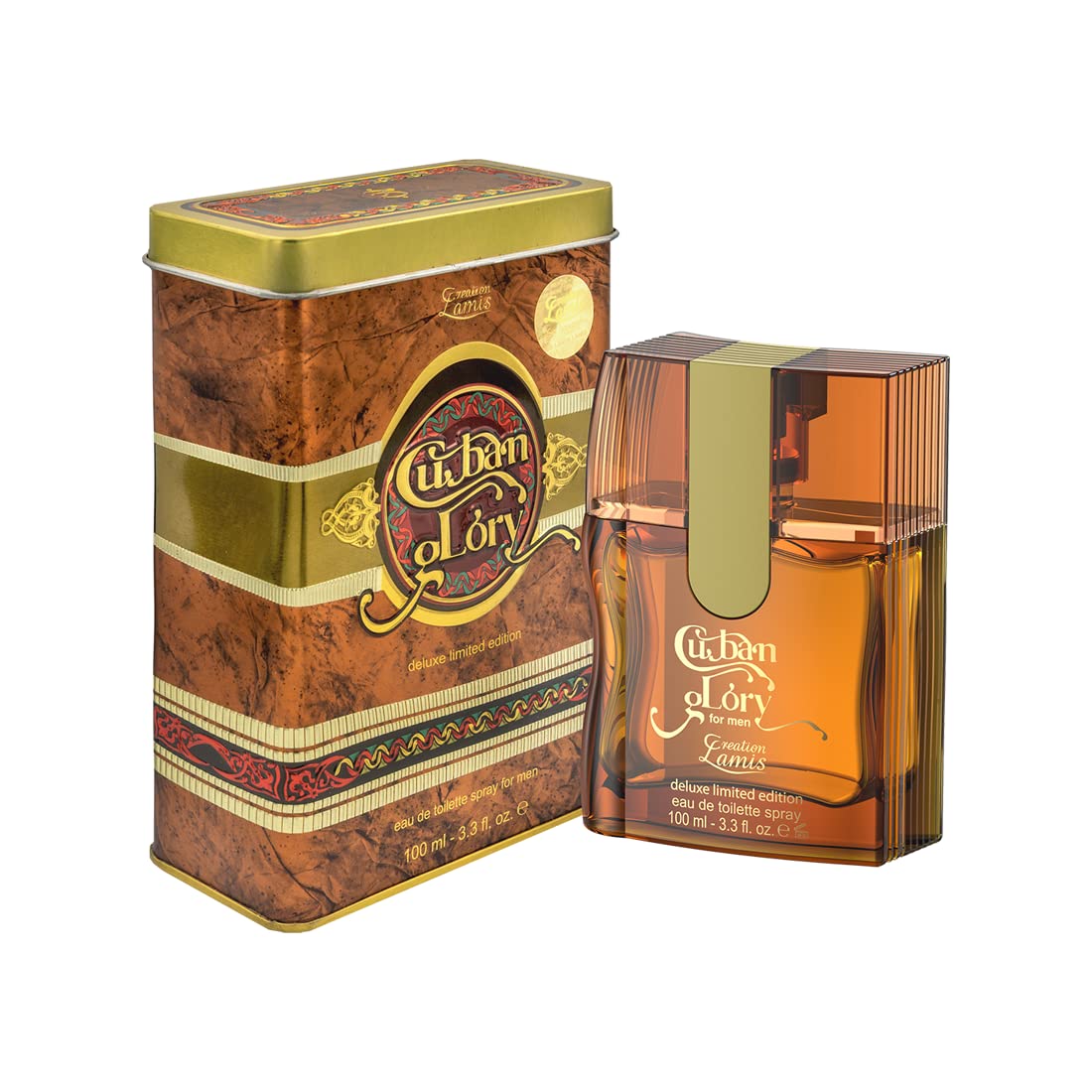 Amazon.com: Creation Lamis Deluxe Cuban Glory Eau de Toilette For Men 100ml  : Books