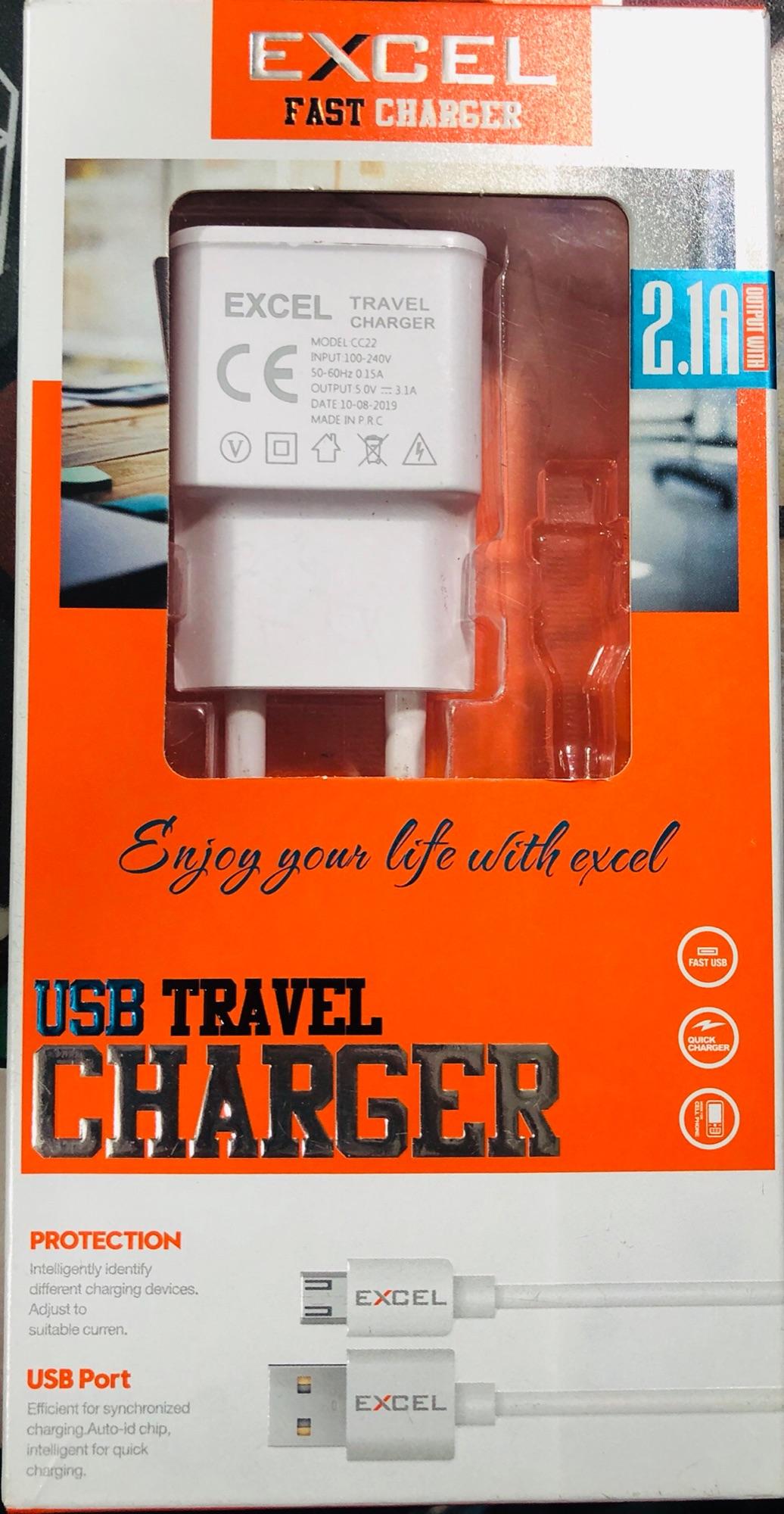 Excel fast charger 2.1A. 