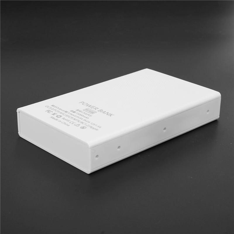 2 Pcs 5 x 18650 Mobile Power Box Detachable 18650 Battery Holder Charging Box Charging QC 3.0 PD DIY Shell-3. 